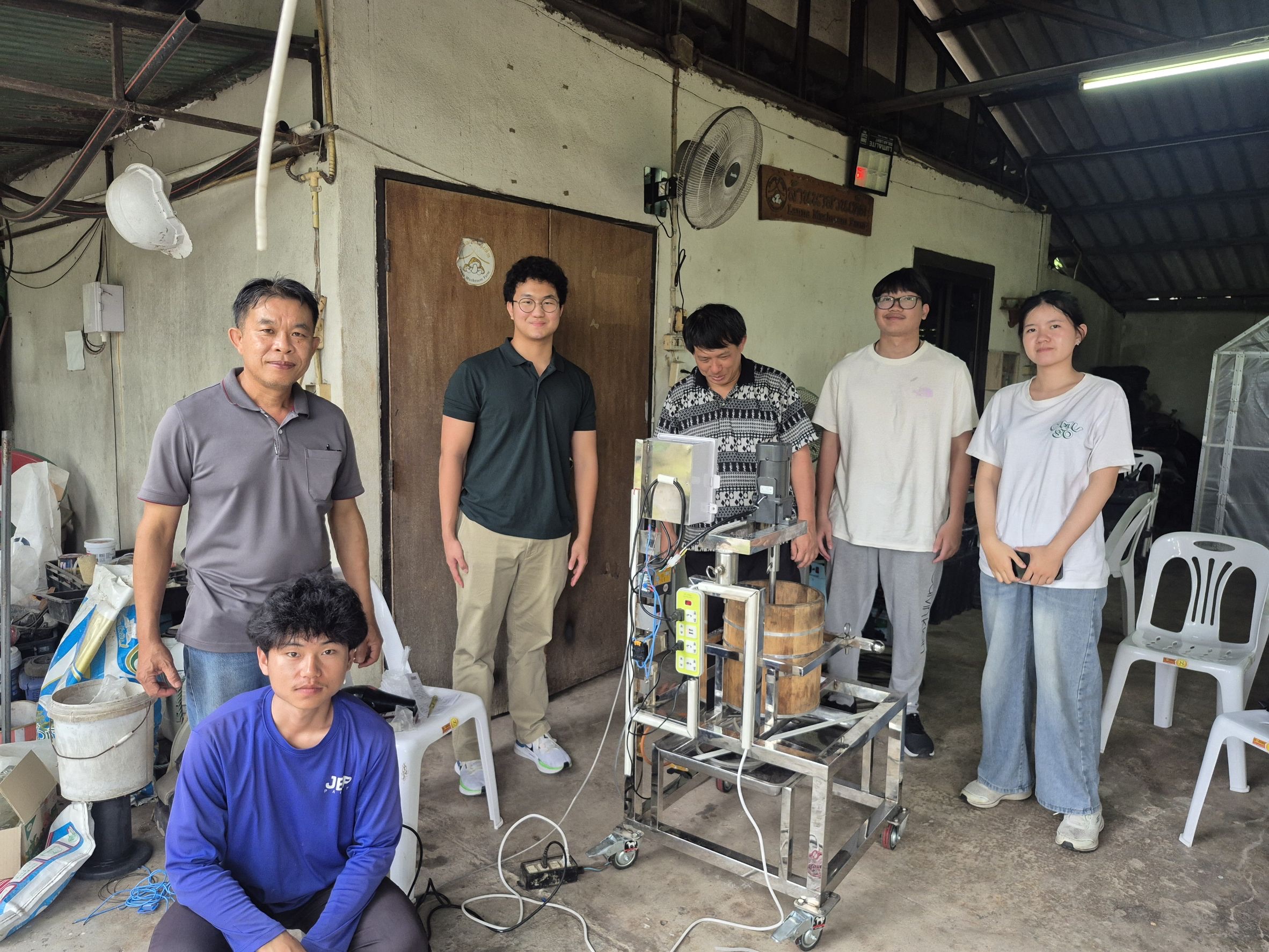 Research work at Chiang Mai University